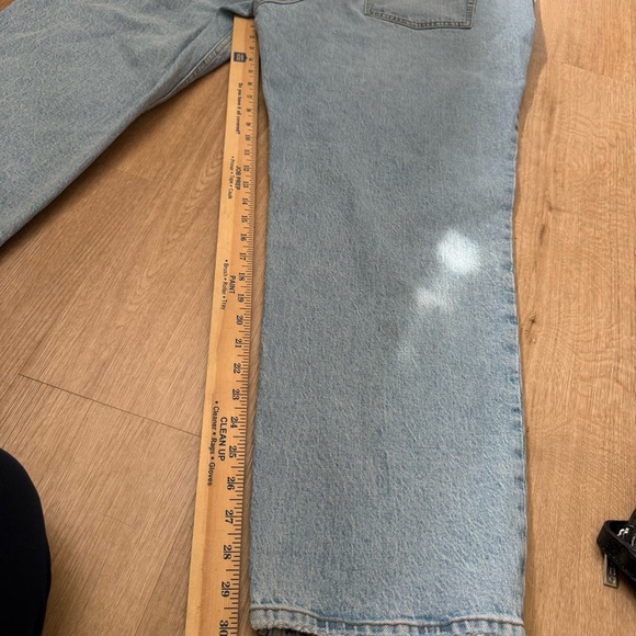 Abercrombie & Fitch Mid Rise The Straight Jean Size 37 / 24 plus size Jeans - Picture 7 of 10